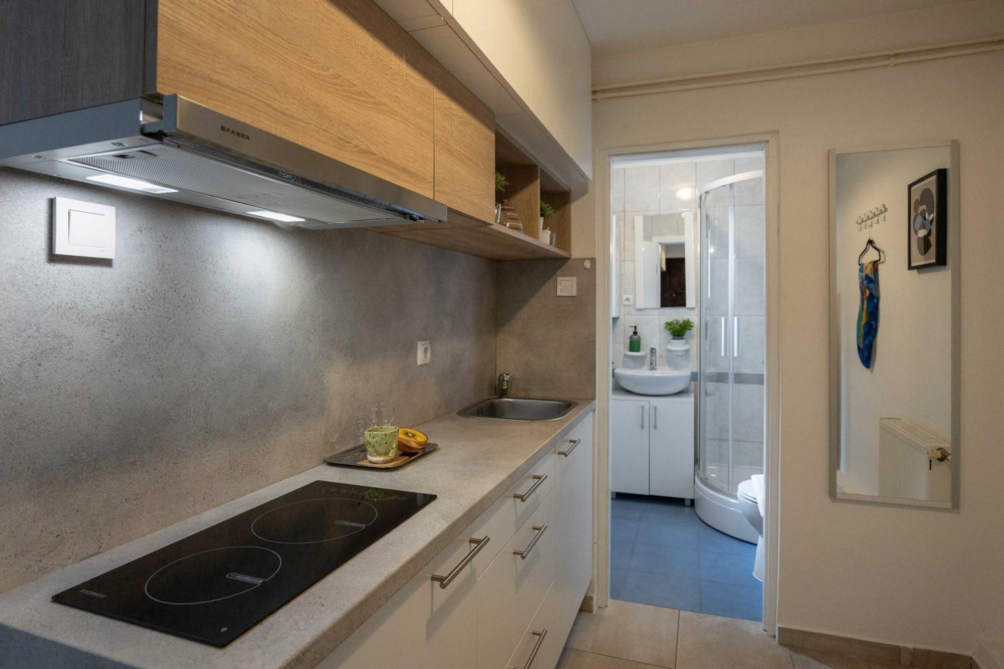 Modern Studio Near City Center Zagreb Exterior foto